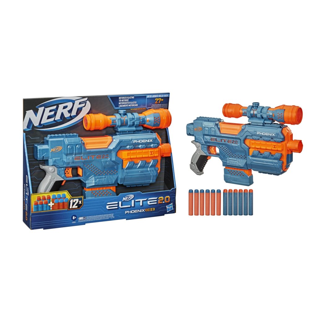 Hasbro Nerf Elite 2.0 Phoenix Cs-6 Με 12 Βελάκια (E9961) - Jonik Toys